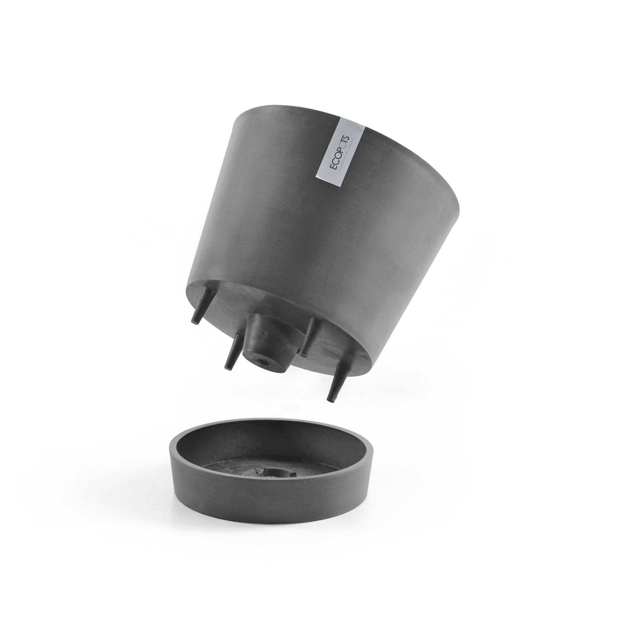 Ecopots Venice with built in saucer and water reservoir